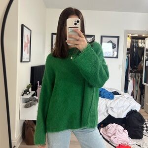 Free People Harrison Bunny Crewneck Sweater